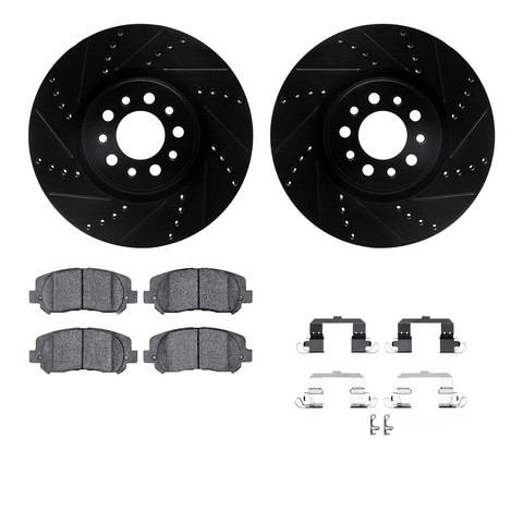 Dynamic Friction Company Disc Brake Kit P/N:8512-42042