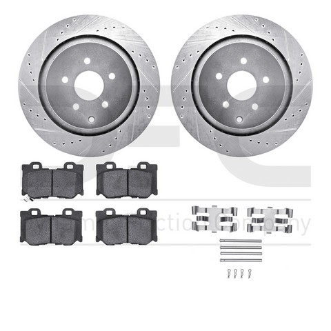 Dynamic Friction Company Disc Brake Kit P/N:7512-68017