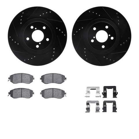 Dynamic Friction Company Disc Brake Kit P/N:8512-13051