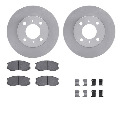 Dynamic Friction Company Disc Brake Kit P/N:6512-72167