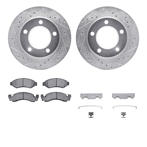 Dynamic Friction Company Disc Brake Kit P/N:7512-42002
