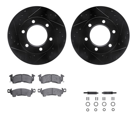Dynamic Friction Company Disc Brake Kit P/N:8512-42006