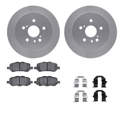 Dynamic Friction Company Disc Brake Kit P/N:4512-76148