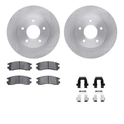 Dynamic Friction Company Disc Brake Kit P/N:6512-52051