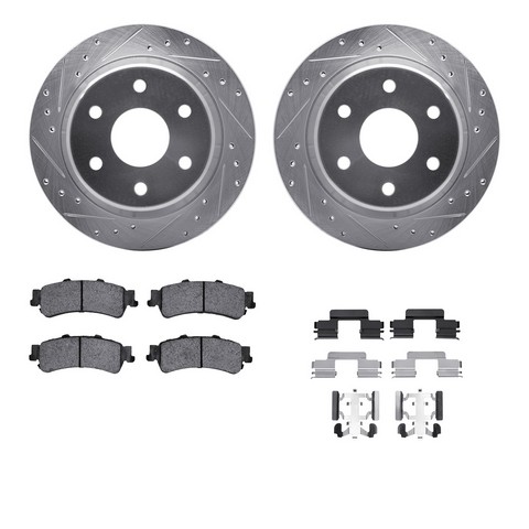 Dynamic Friction Company Disc Brake Kit P/N:7512-48042