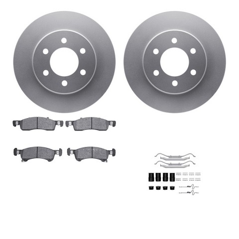 Dynamic Friction Company Disc Brake Kit P/N:4212-99166