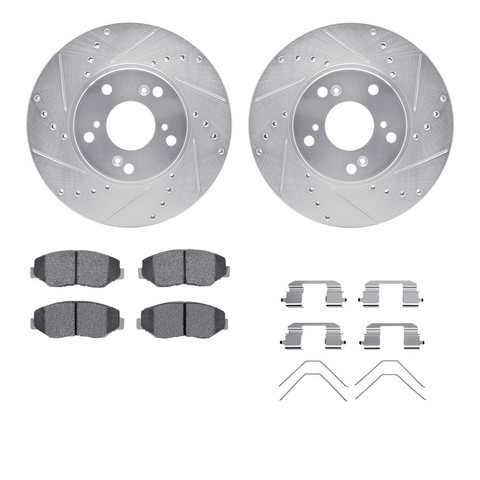 Dynamic Friction Company Disc Brake Kit P/N:7512-59065