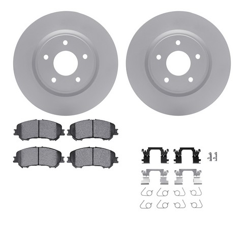 Dynamic Friction Company Disc Brake Kit P/N:4512-67154
