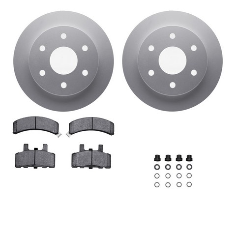 Dynamic Friction Company Disc Brake Kit P/N:4512-48084