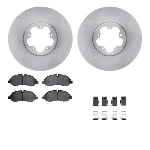 Dynamic Friction Company Disc Brake Kit P/N:6512-99732
