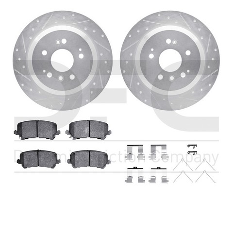 Dynamic Friction Company Disc Brake Kit P/N:7512-59103