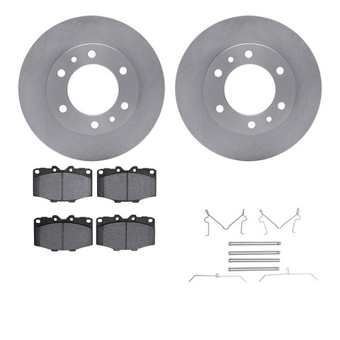 Dynamic Friction Company Disc Brake Kit P/N:6512-76542
