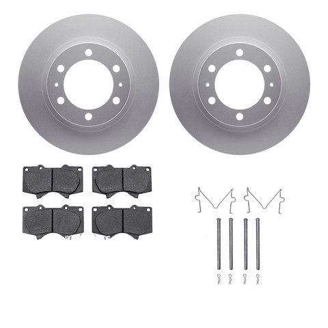 Dynamic Friction Company Disc Brake Kit P/N:4412-76011