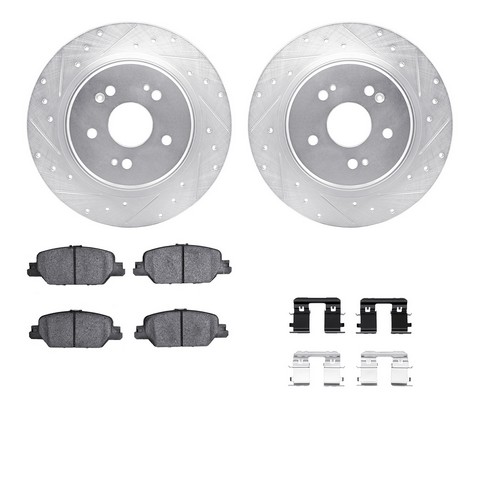 Dynamic Friction Company Disc Brake Kit P/N:7512-58034