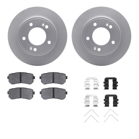 Dynamic Friction Company Disc Brake Kit P/N:4512-03149