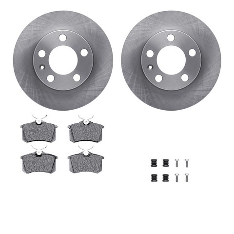 Dynamic Friction Company Disc Brake Kit P/N:6512-74241