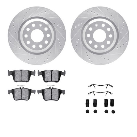 Dynamic Friction Company Disc Brake Kit P/N:7512-74093