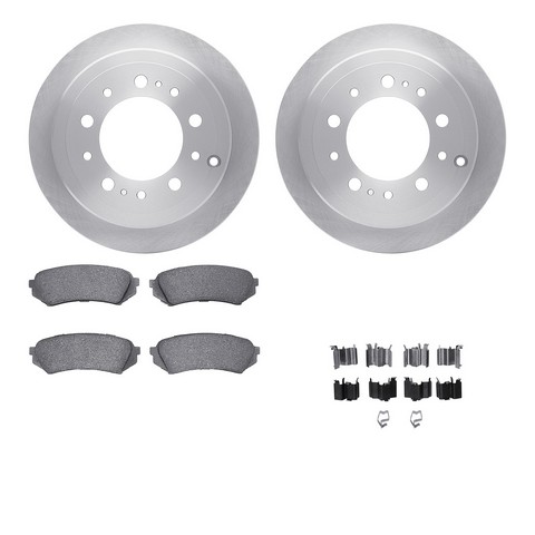Dynamic Friction Company Disc Brake Kit P/N:6512-76596