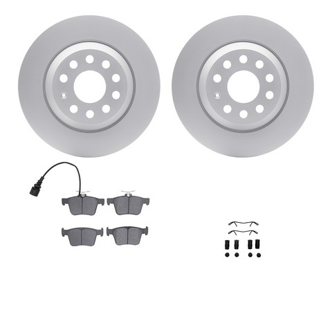 Dynamic Friction Company Disc Brake Kit P/N:4512-73172
