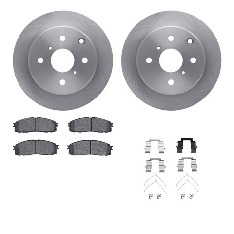 Dynamic Friction Company Disc Brake Kit P/N:6512-76215