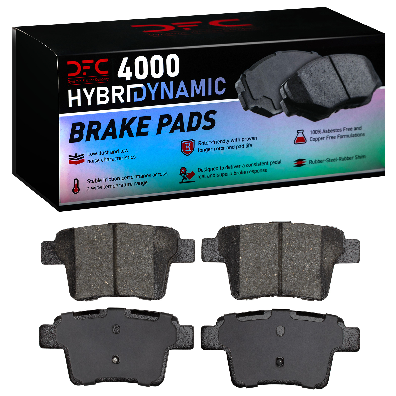 Dynamic Friction Company Disc Brake Pad Set P/N:4000-1071-00