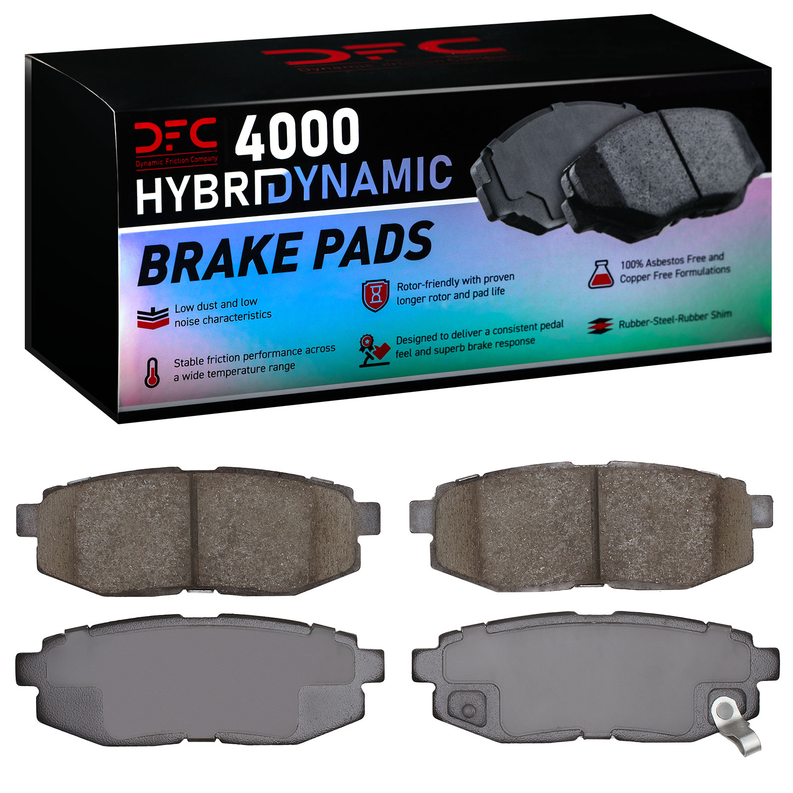 Dynamic Friction Company Disc Brake Pad Set P/N:4000-1124-00