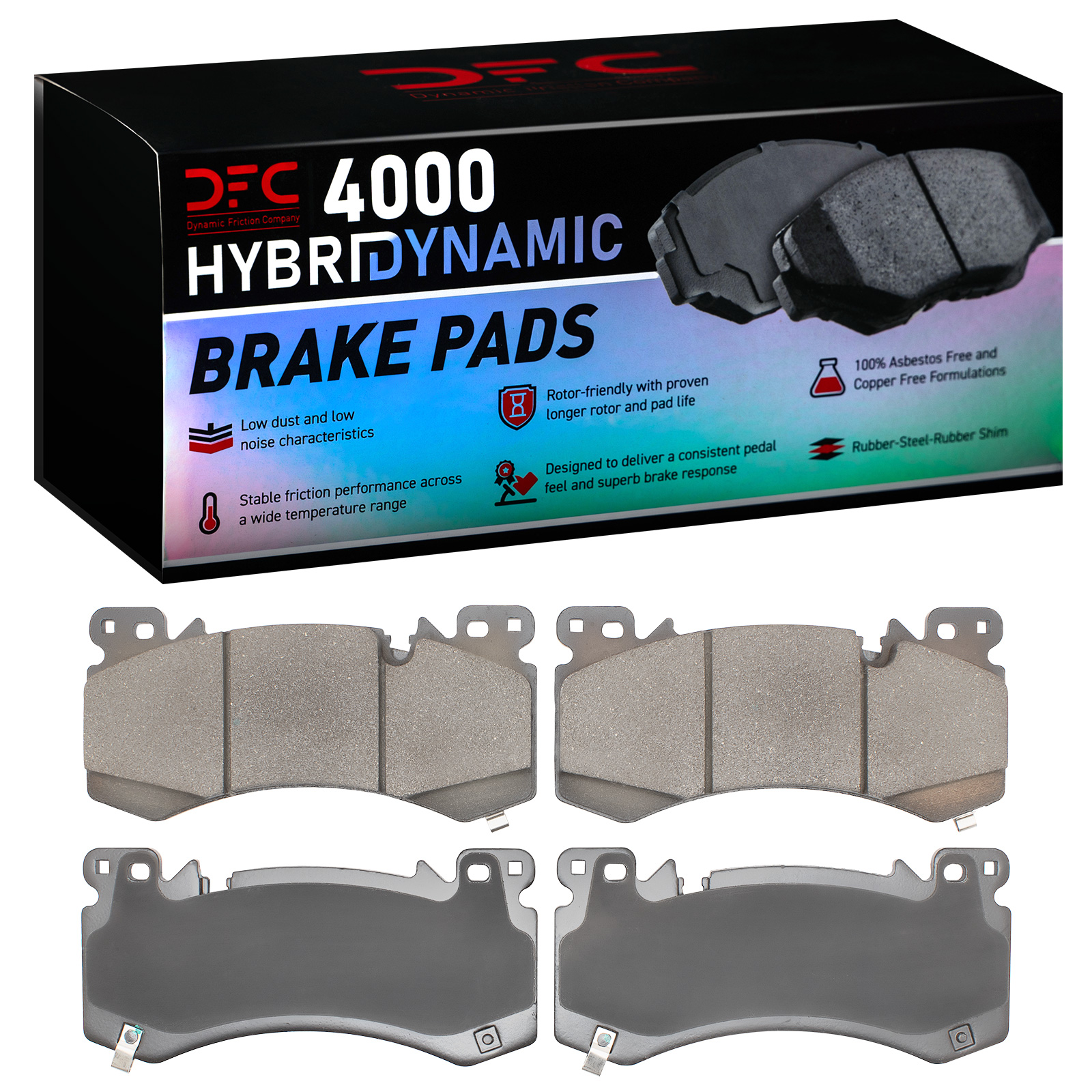 Dynamic Friction Company Disc Brake Pad Set P/N:4000-2407-00