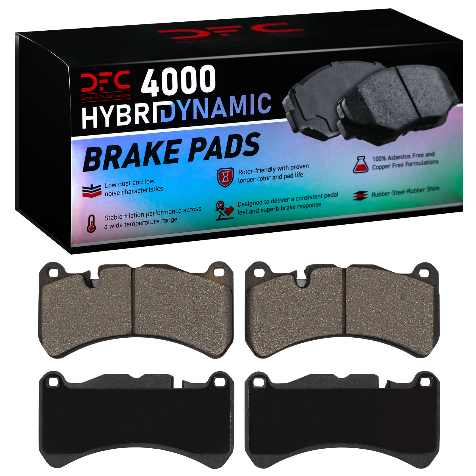 Dynamic Friction Company Disc Brake Pad Set P/N:4000-1116-00