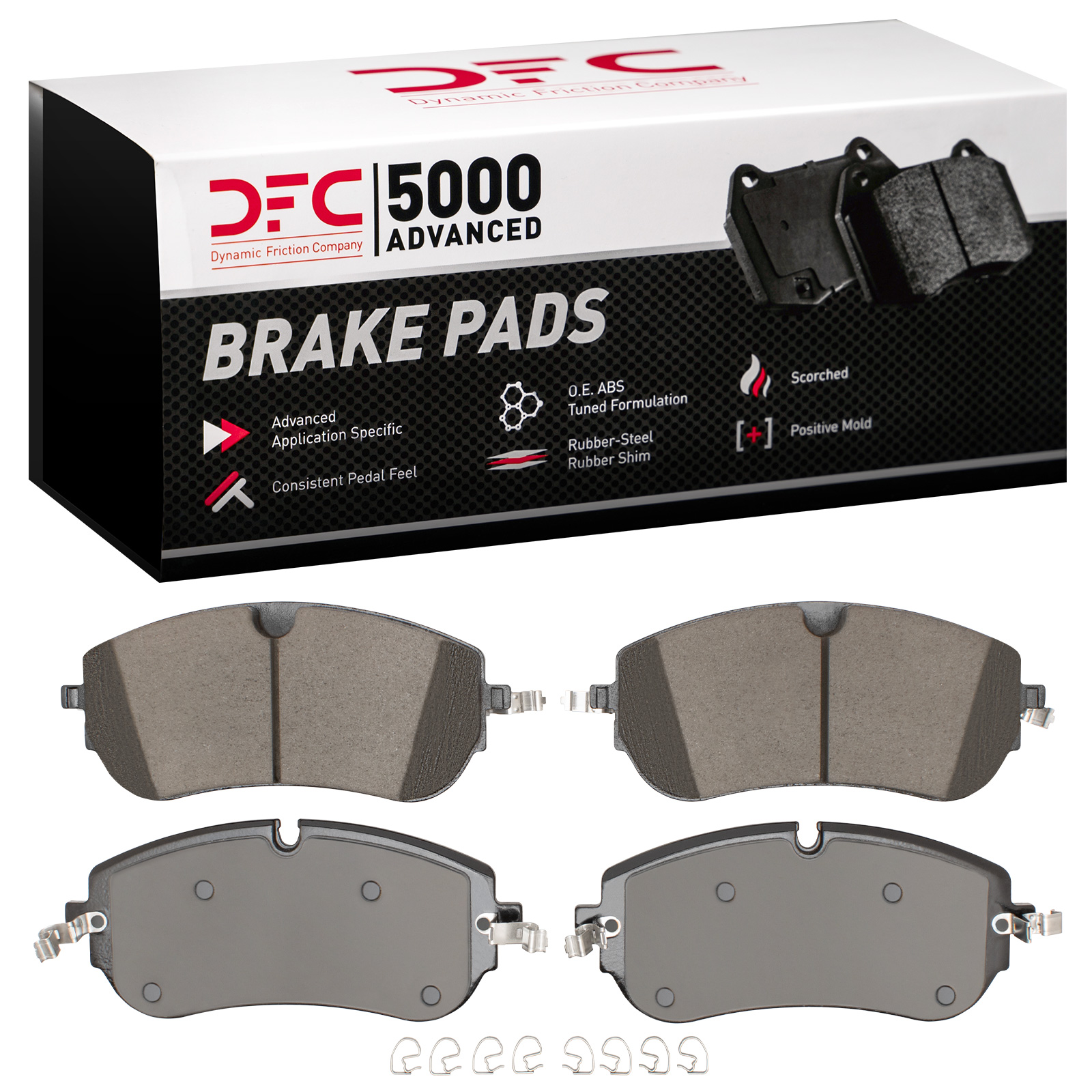 Dynamic Friction Company Disc Brake Pad Set P/N:1551-2416-00
