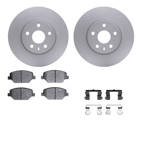 Dynamic Friction Company Disc Brake Kit P/N:4512-46151