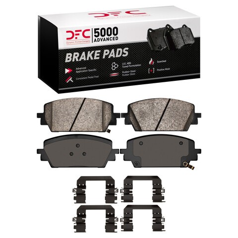 Dynamic Friction Company Disc Brake Pad Set P/N:1551-2380-01