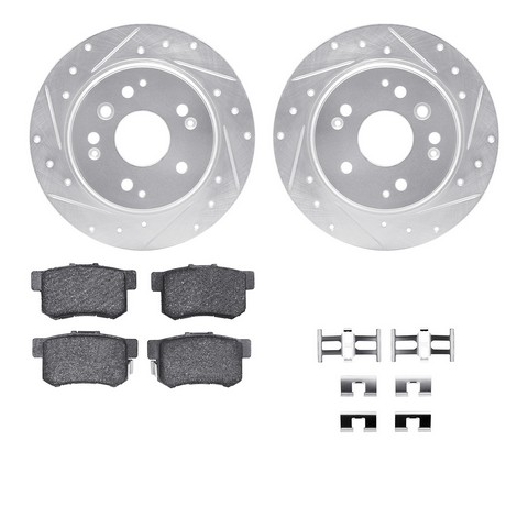 Dynamic Friction Company Disc Brake Kit P/N:7512-58012