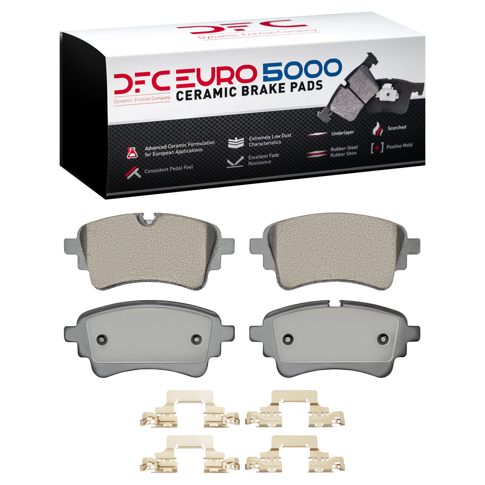 Dynamic Friction Company Disc Brake Pad Set P/N:1600-2364-01