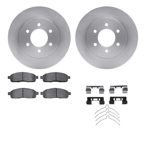 Dynamic Friction Company Disc Brake Kit P/N:6512-99549