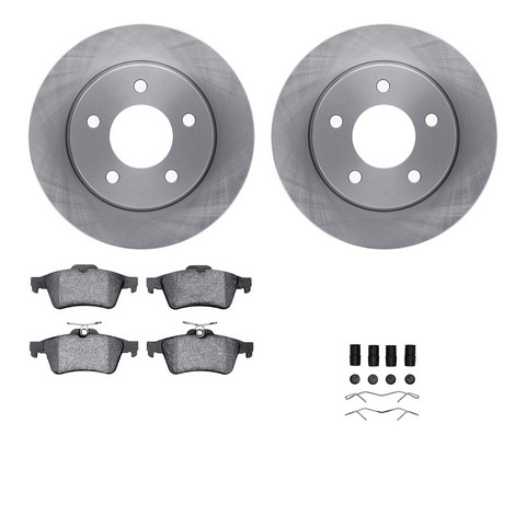 Dynamic Friction Company Disc Brake Kit P/N:6512-80184