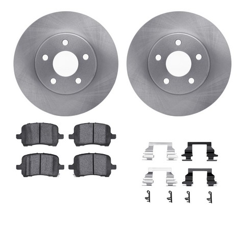 Dynamic Friction Company Disc Brake Kit P/N:6512-47179