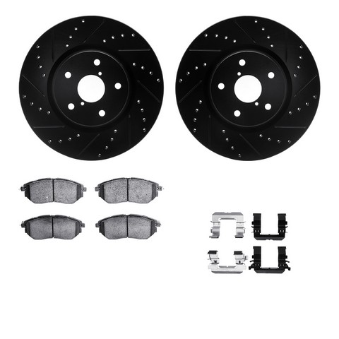 Dynamic Friction Company Disc Brake Kit P/N:8512-13038