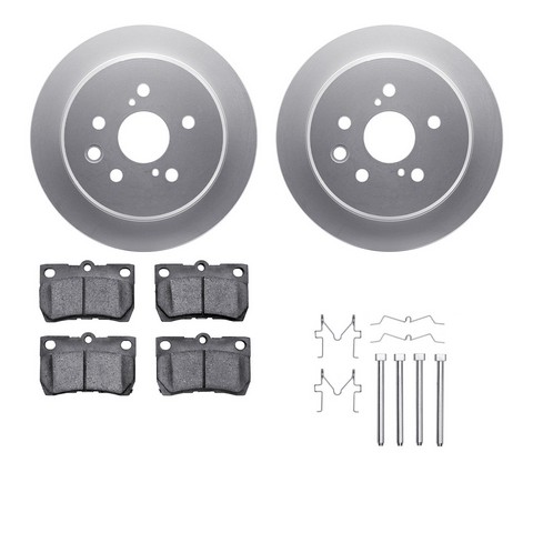 Dynamic Friction Company Disc Brake Kit P/N:4512-75048