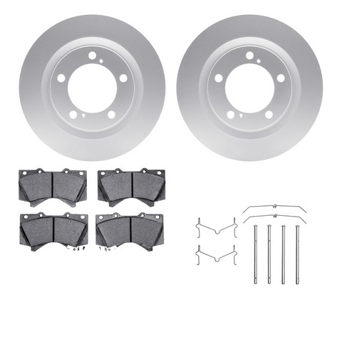 Dynamic Friction Company Disc Brake Kit P/N:4512-76181