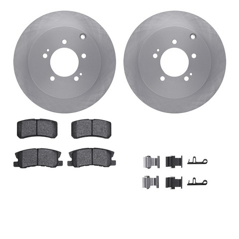 Dynamic Friction Company Disc Brake Kit P/N:6512-72305