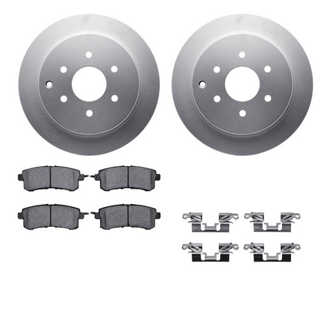 Dynamic Friction Company Disc Brake Kit P/N:4512-68028
