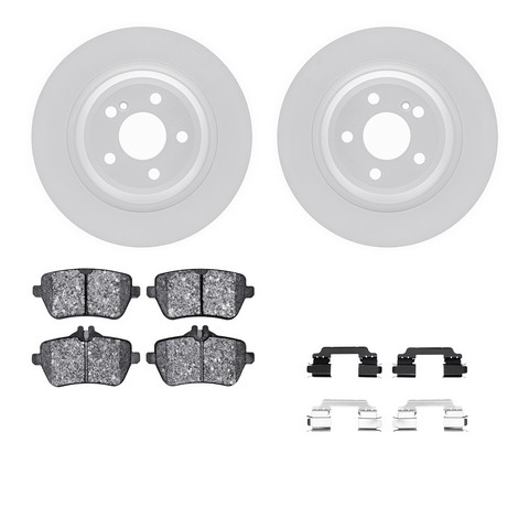 Dynamic Friction Company Disc Brake Kit P/N:4612-63058