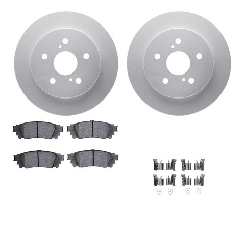 Dynamic Friction Company Disc Brake Kit P/N:4512-75056