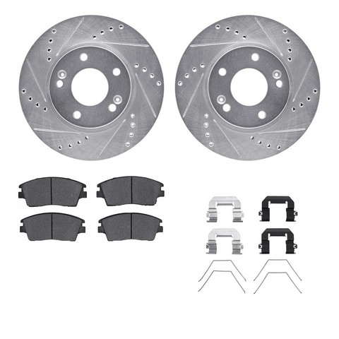 Dynamic Friction Company Disc Brake Kit P/N:7512-03093