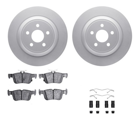 Dynamic Friction Company Disc Brake Kit P/N:4512-55011
