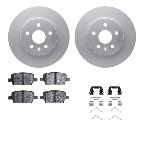 Dynamic Friction Company Disc Brake Kit P/N:4512-65053