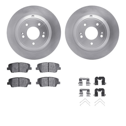 Dynamic Friction Company Disc Brake Kit P/N:6512-21197