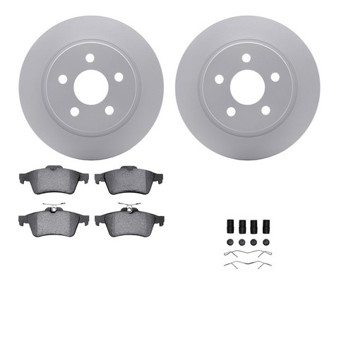 Dynamic Friction Company Disc Brake Kit P/N:4512-99252