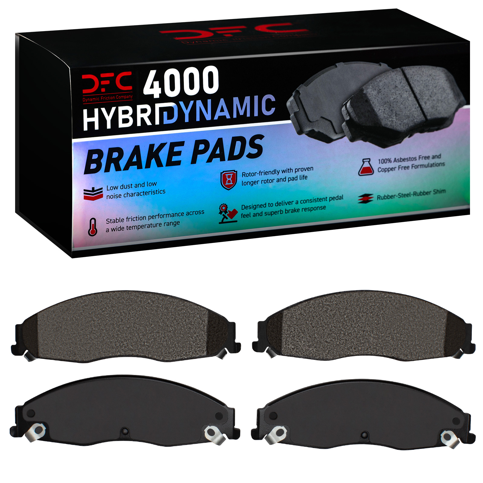 Dynamic Friction Company Disc Brake Pad Set P/N:4000-0921-00