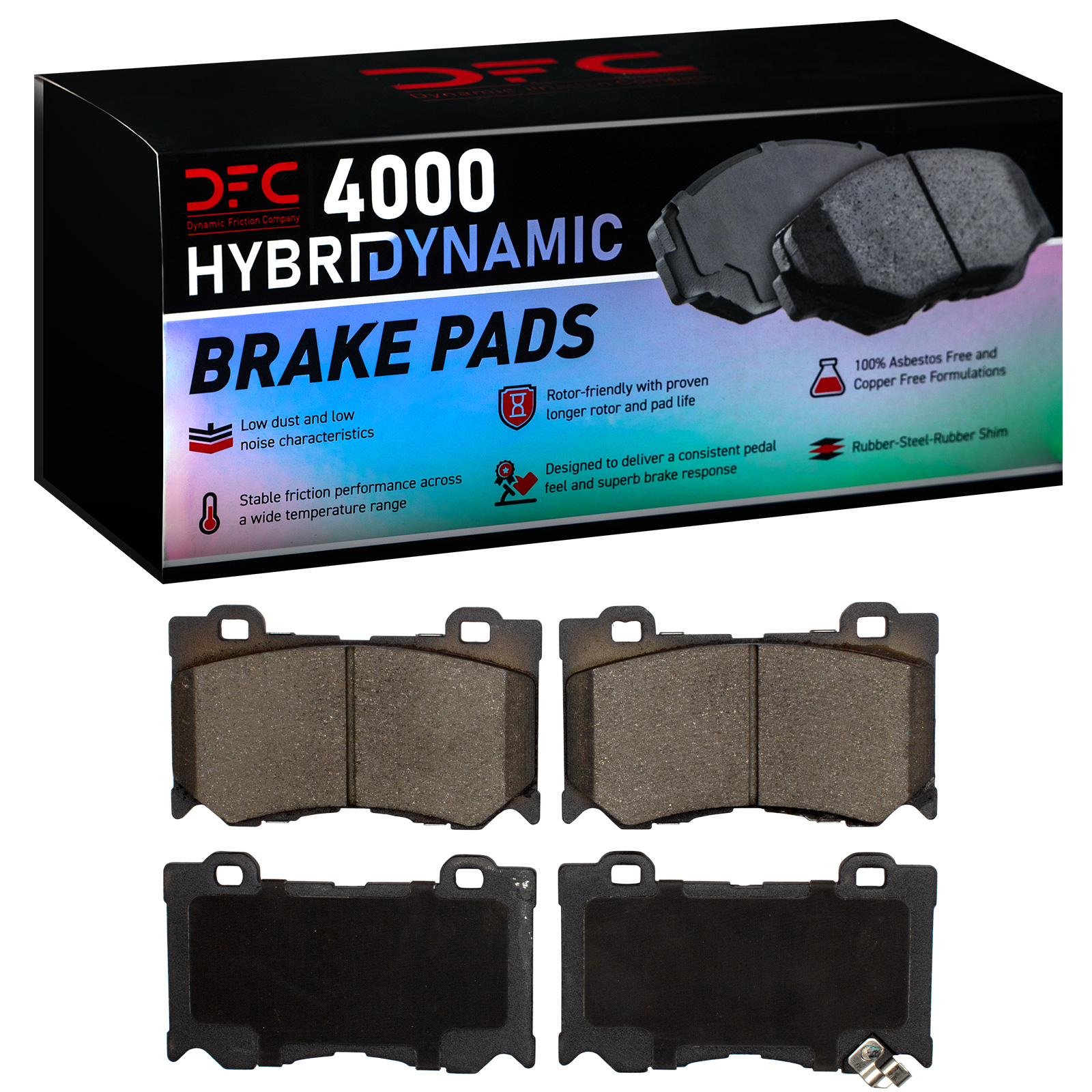 Dynamic Friction Company Disc Brake Pad Set P/N:4000-1346-00